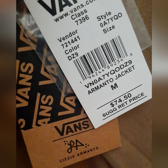 Vans Lizzie Armanto Jacket *NWT* - Picture 7 of 10